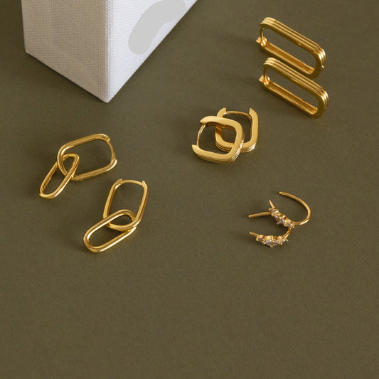 Coffret d'abonnement mensuel de boucles d'oreilles