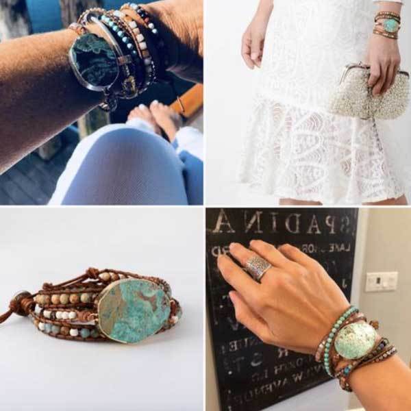 Bracelet Jaspe Ami Calmant