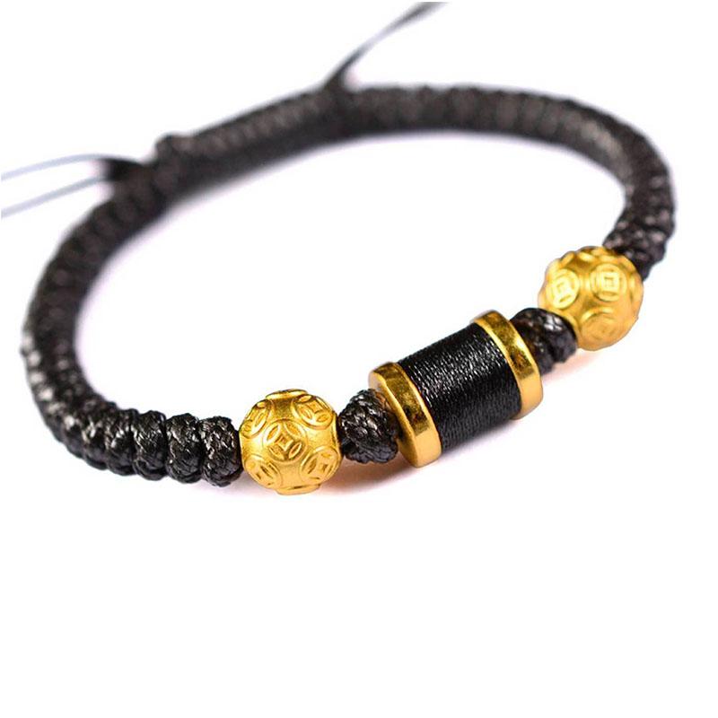 Bracelet en pièces chinoises - Activateur de richesse Feng Shui