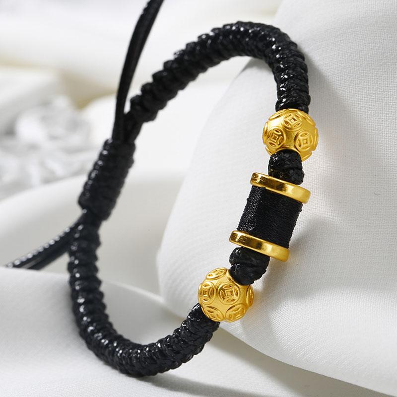 Bracelet en pièces chinoises - Activateur de richesse Feng Shui