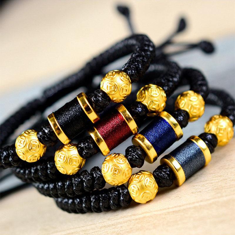 Bracelet en pièces chinoises - Activateur de richesse Feng Shui