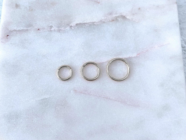 Créoles classiques pour cartilage | 16 g