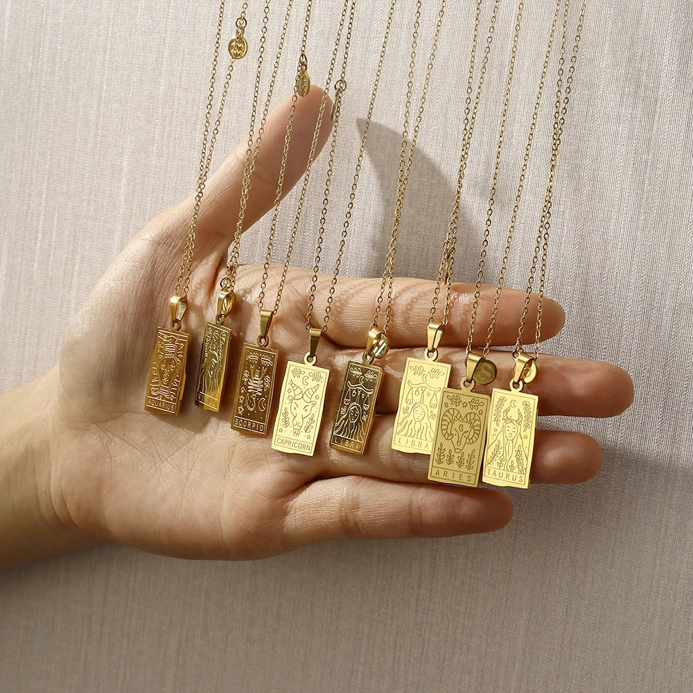 Collier carte du zodiaque
