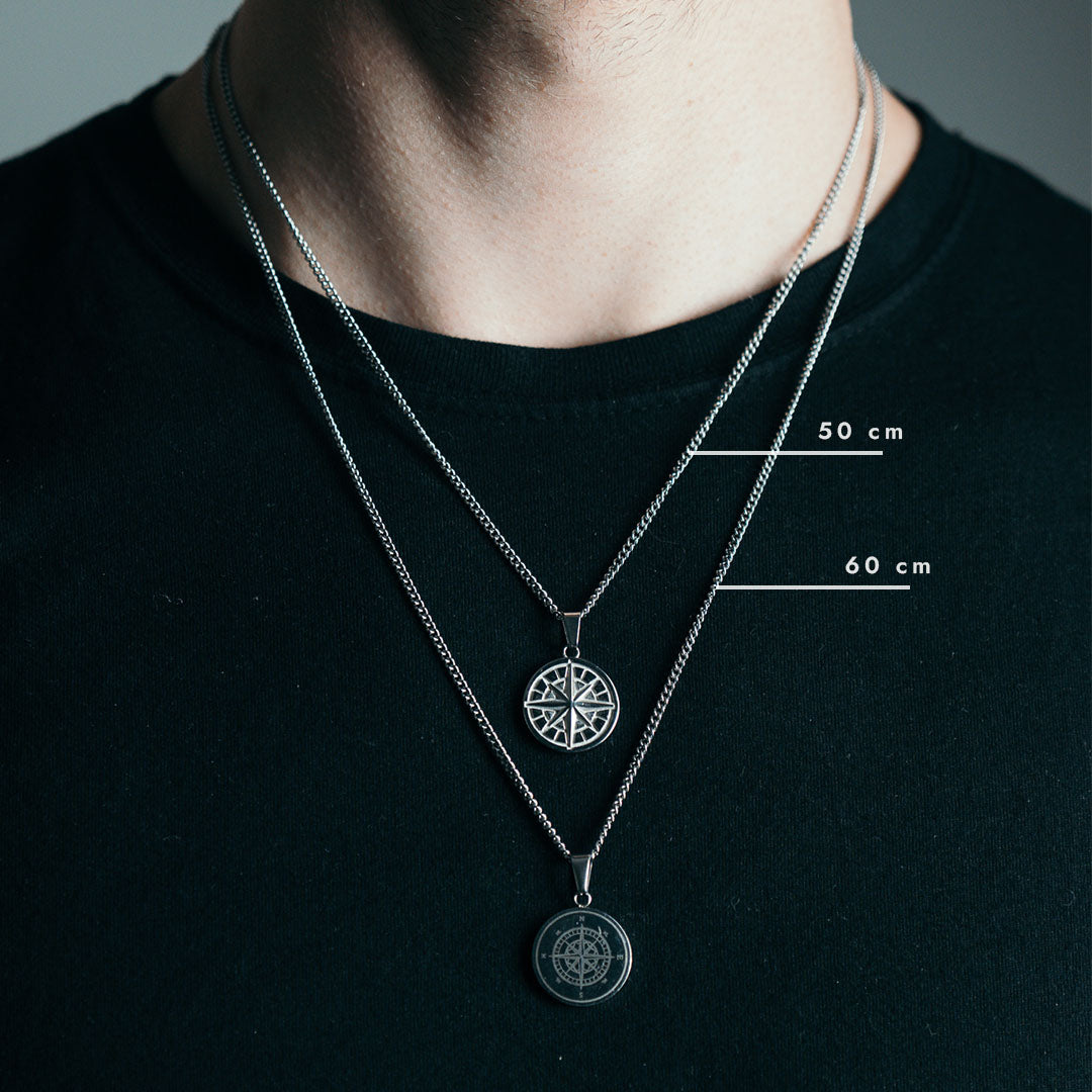 Boussole halskæde 2.0 - Solvtonet