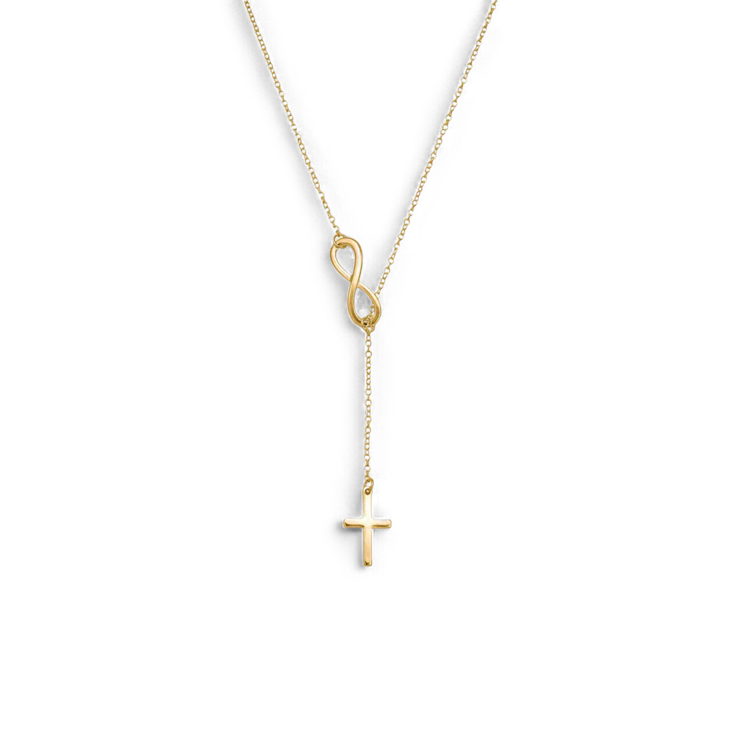 Collier Croix et Infini
