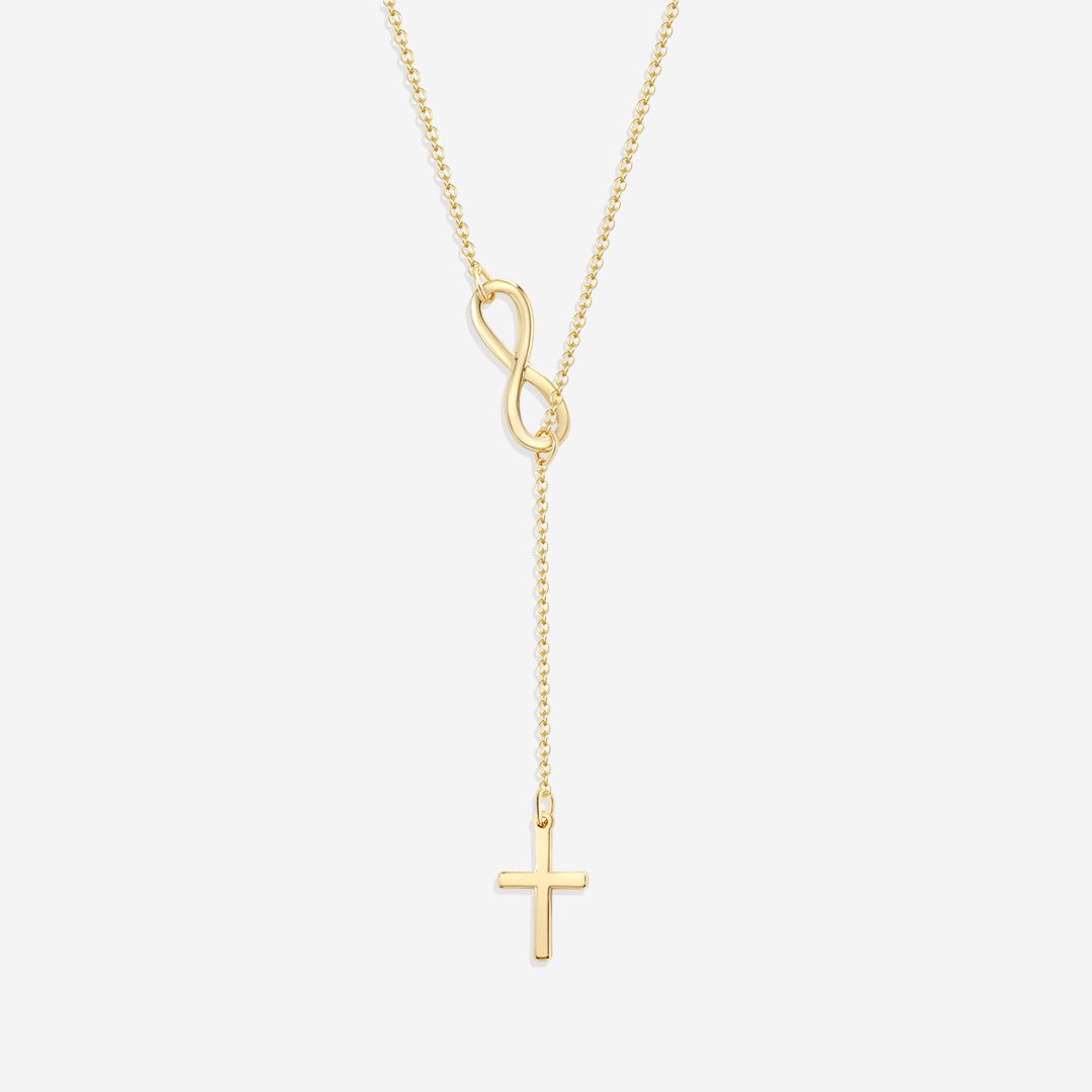Collier Croix et Infini