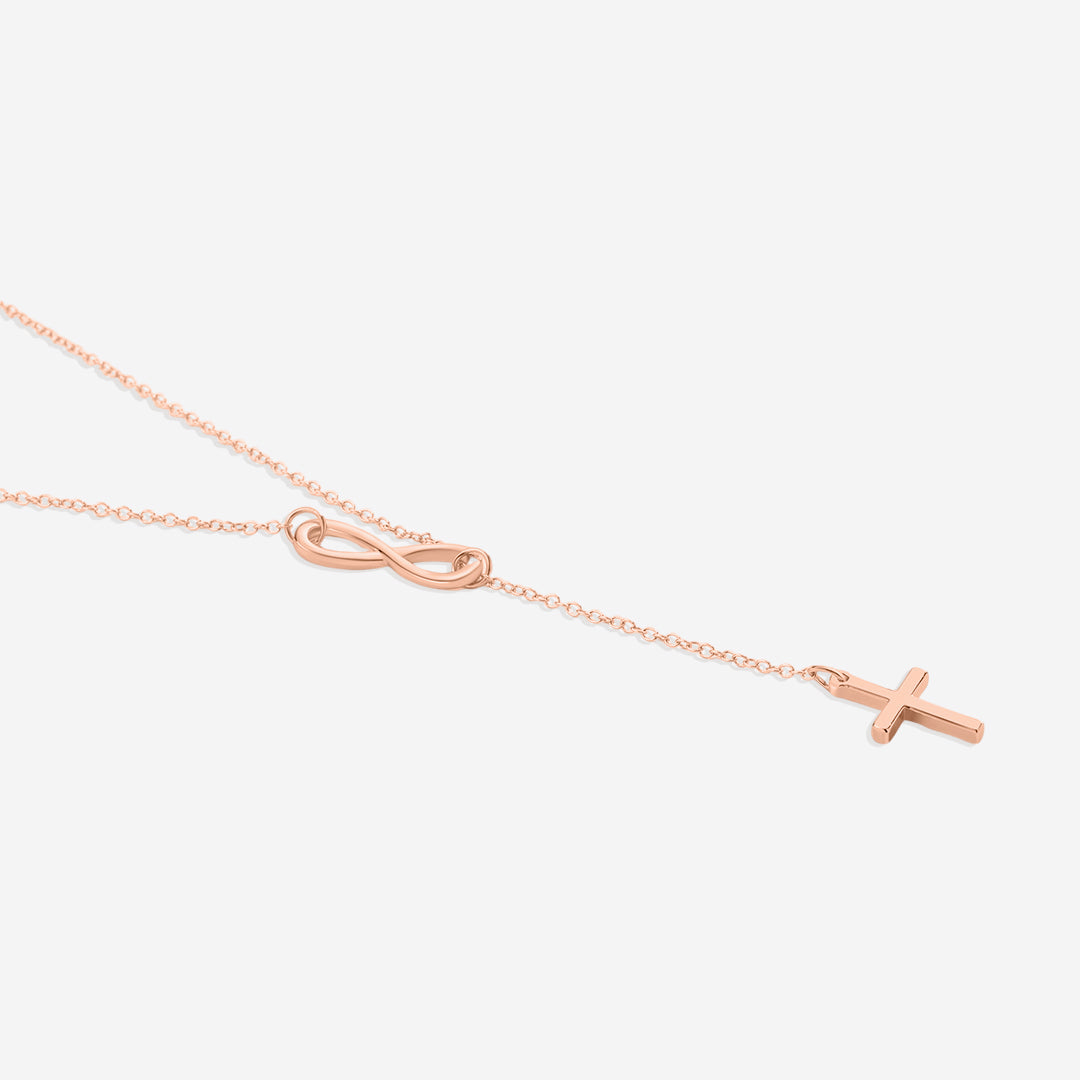 Collier Croix et Infini