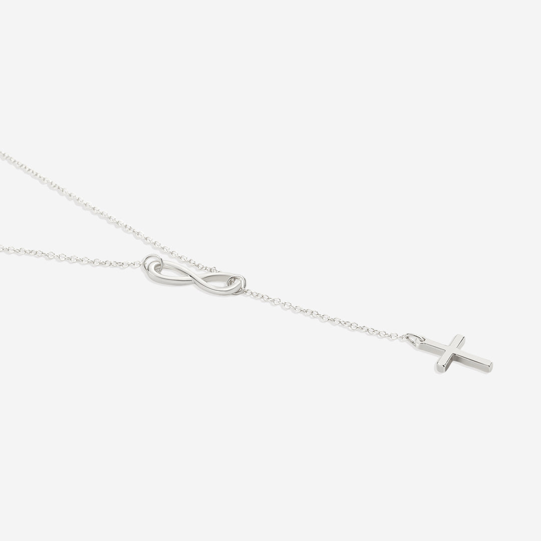 Collier Croix et Infini