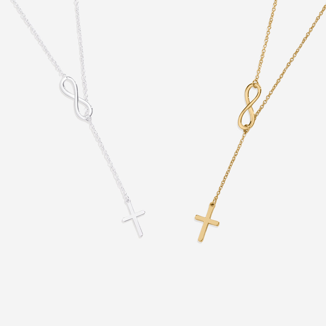Collier Croix et Infini