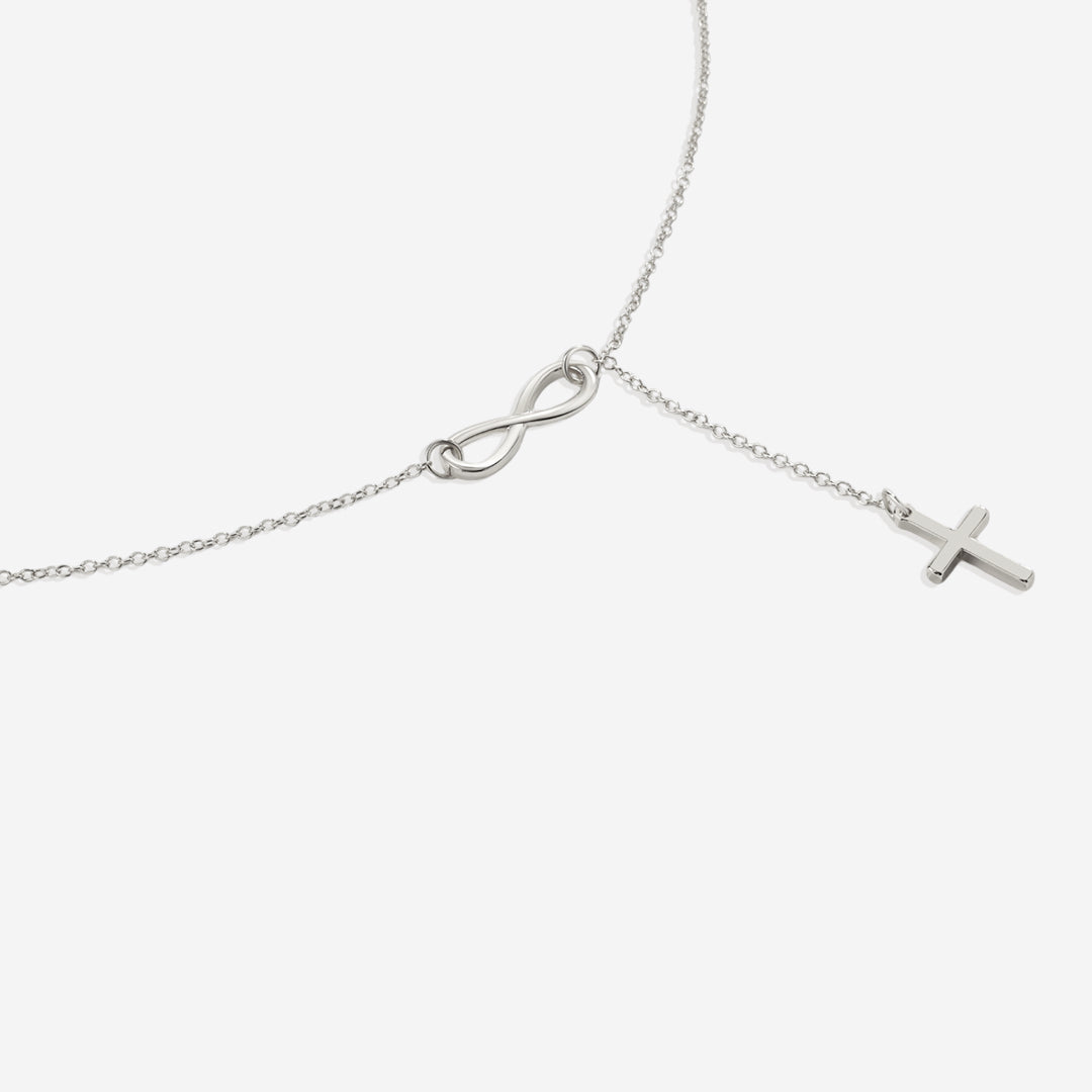 Collier Croix et Infini