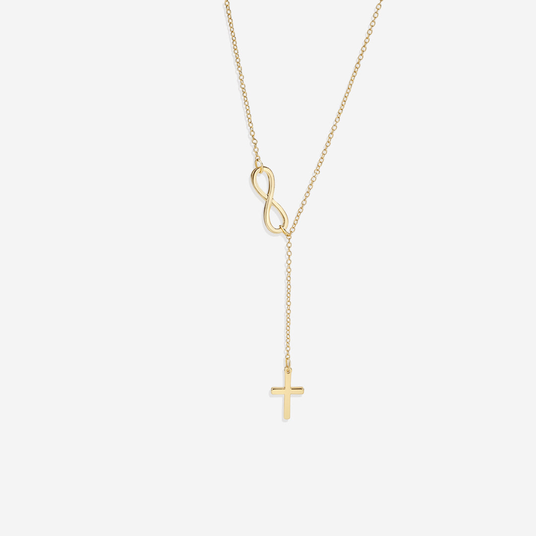 Collier Croix et Infini
