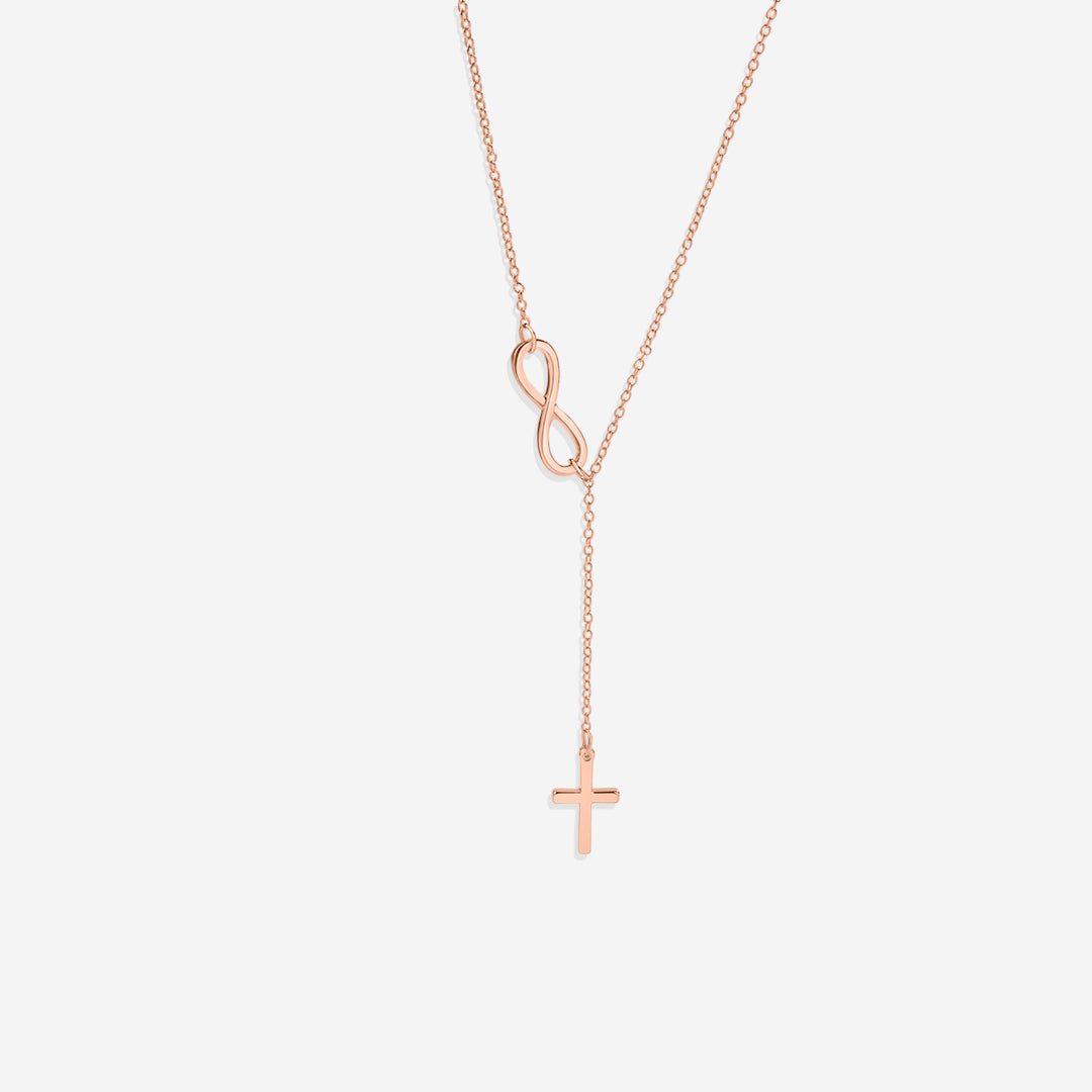 Collier Croix et Infini