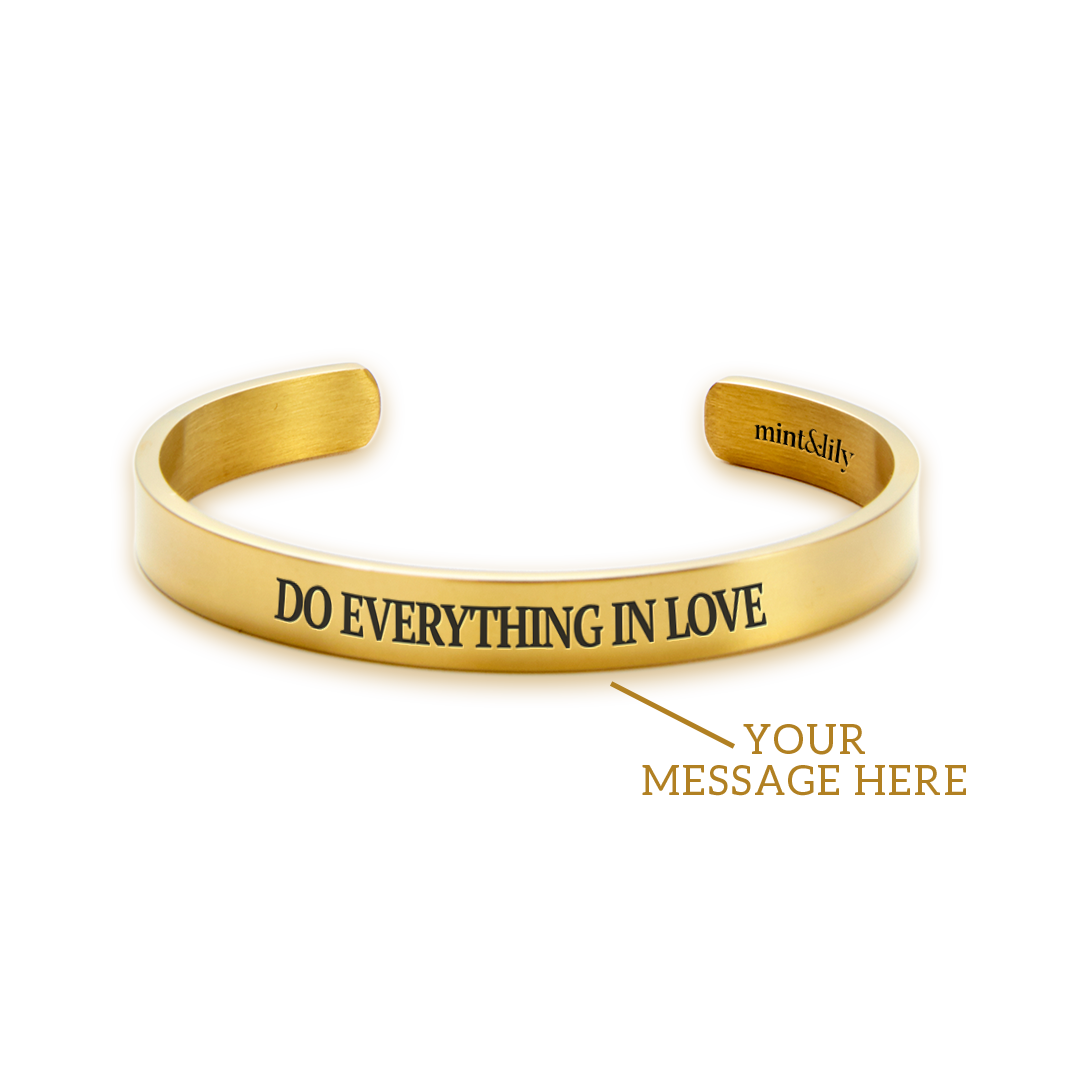 Customize Your Personalizable Cuff Bracelet