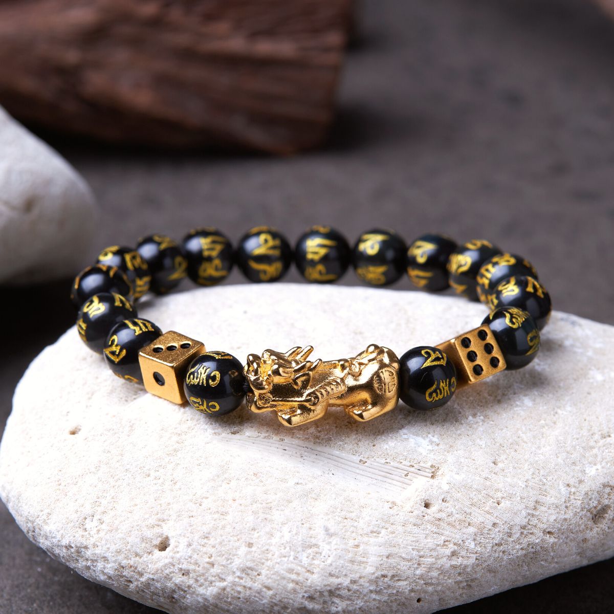 Debt Relief & Gambling Feng Shui Pixiu Bracelet - Maximum Success