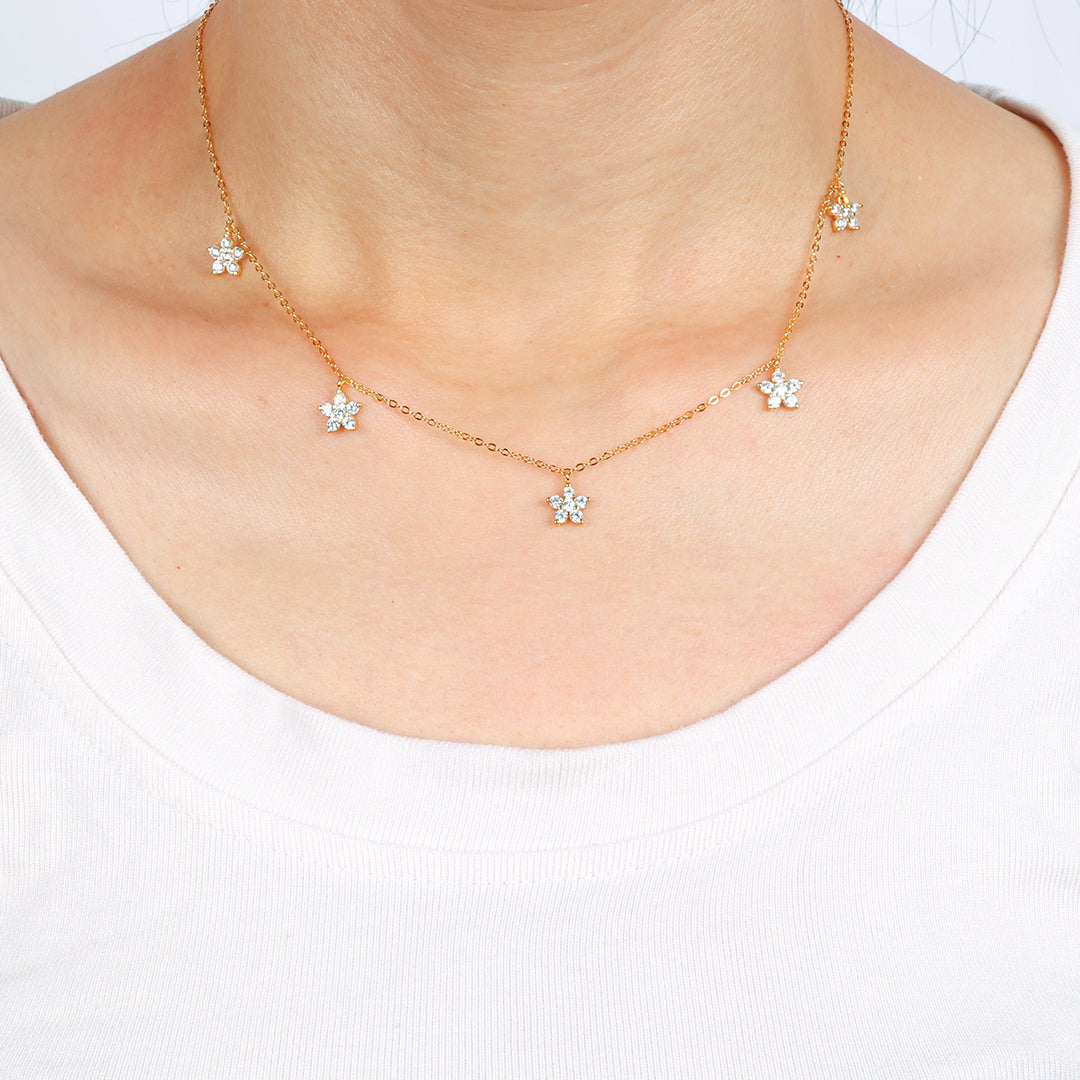 Collier Fleur de Diamant