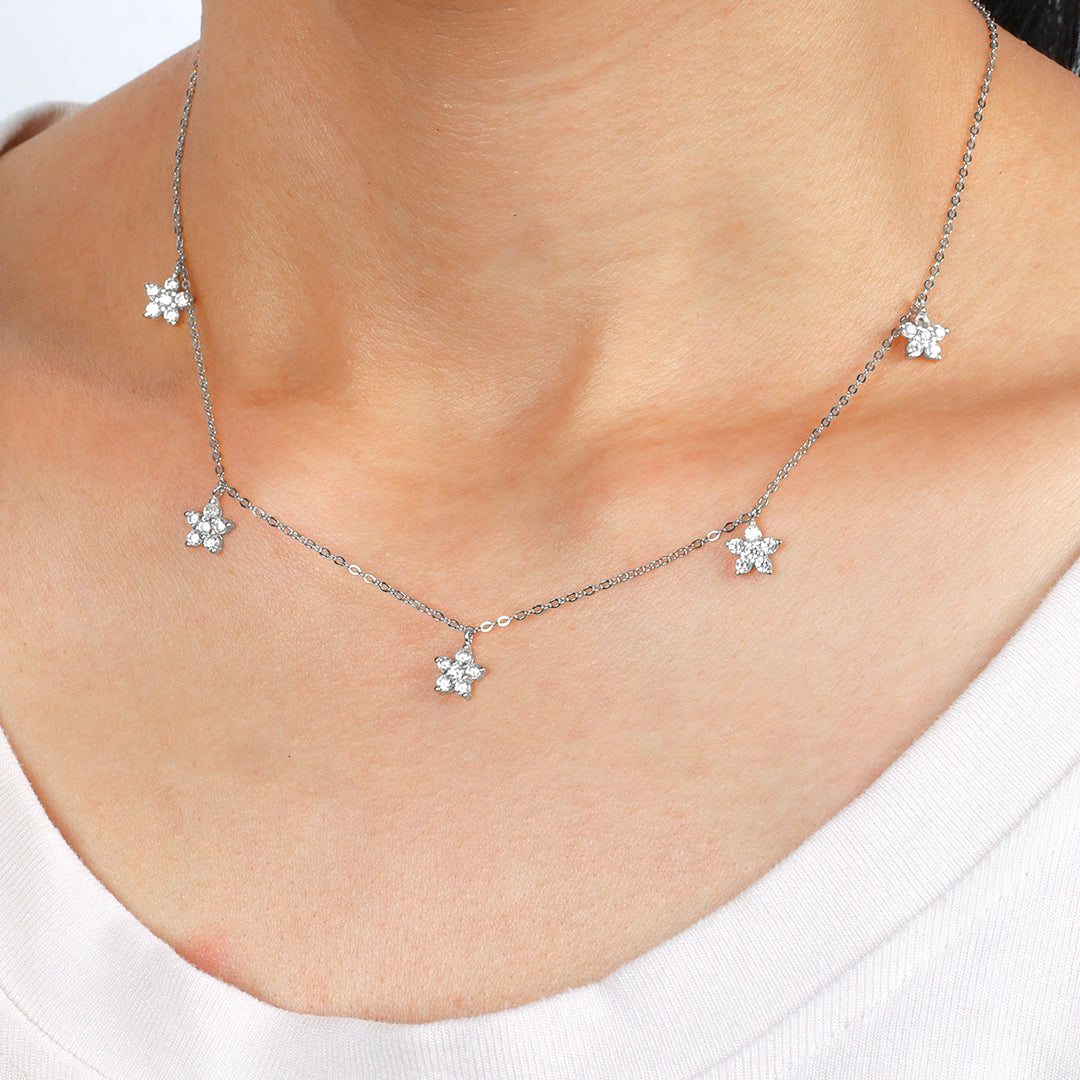 Collier Fleur de Diamant