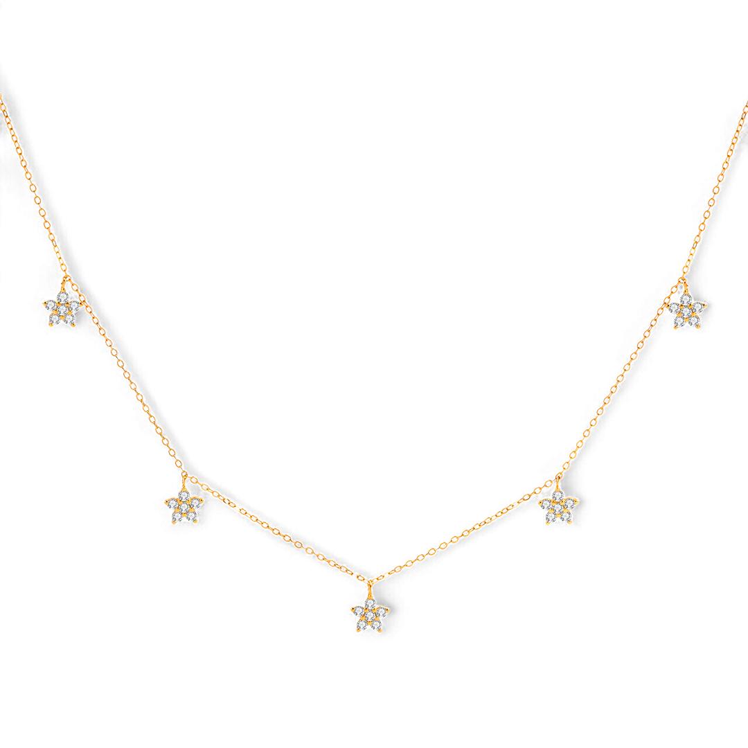 Collier Fleur de Diamant
