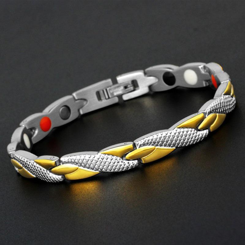 Bracelet magnétique en écailles de dragon