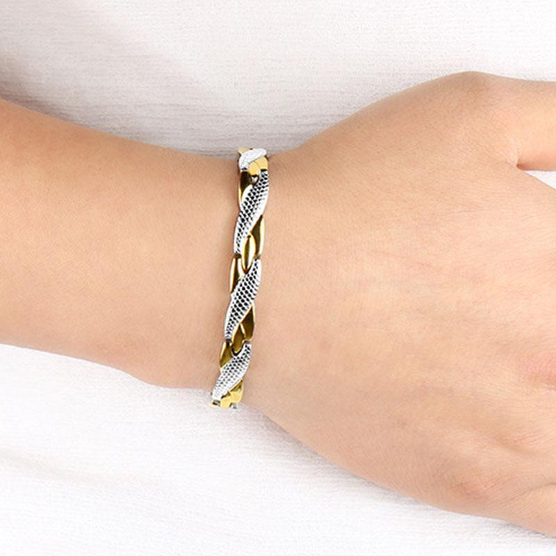 Bracelet magnétique en écailles de dragon