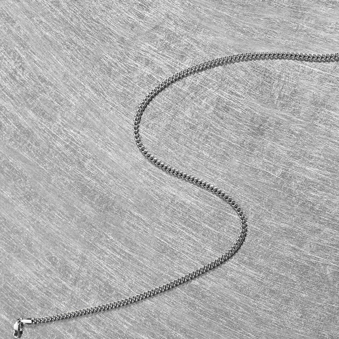 Collier chaîne cubaine de 3 mm