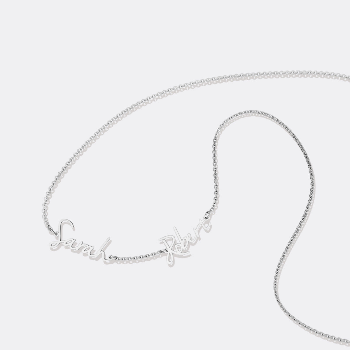 Collier double nom de fée