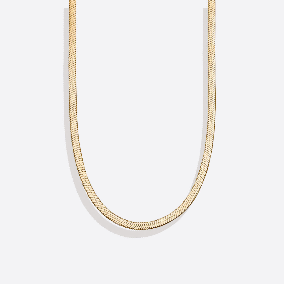 Collier chaîne à chevrons