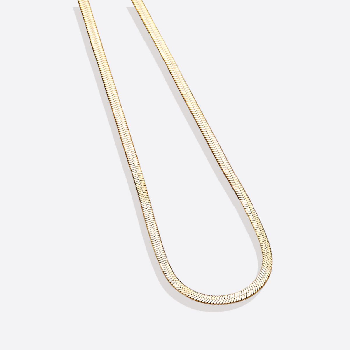 Collier chaîne à chevrons
