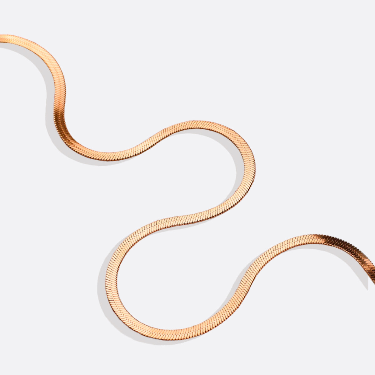 Collier chaîne à chevrons
