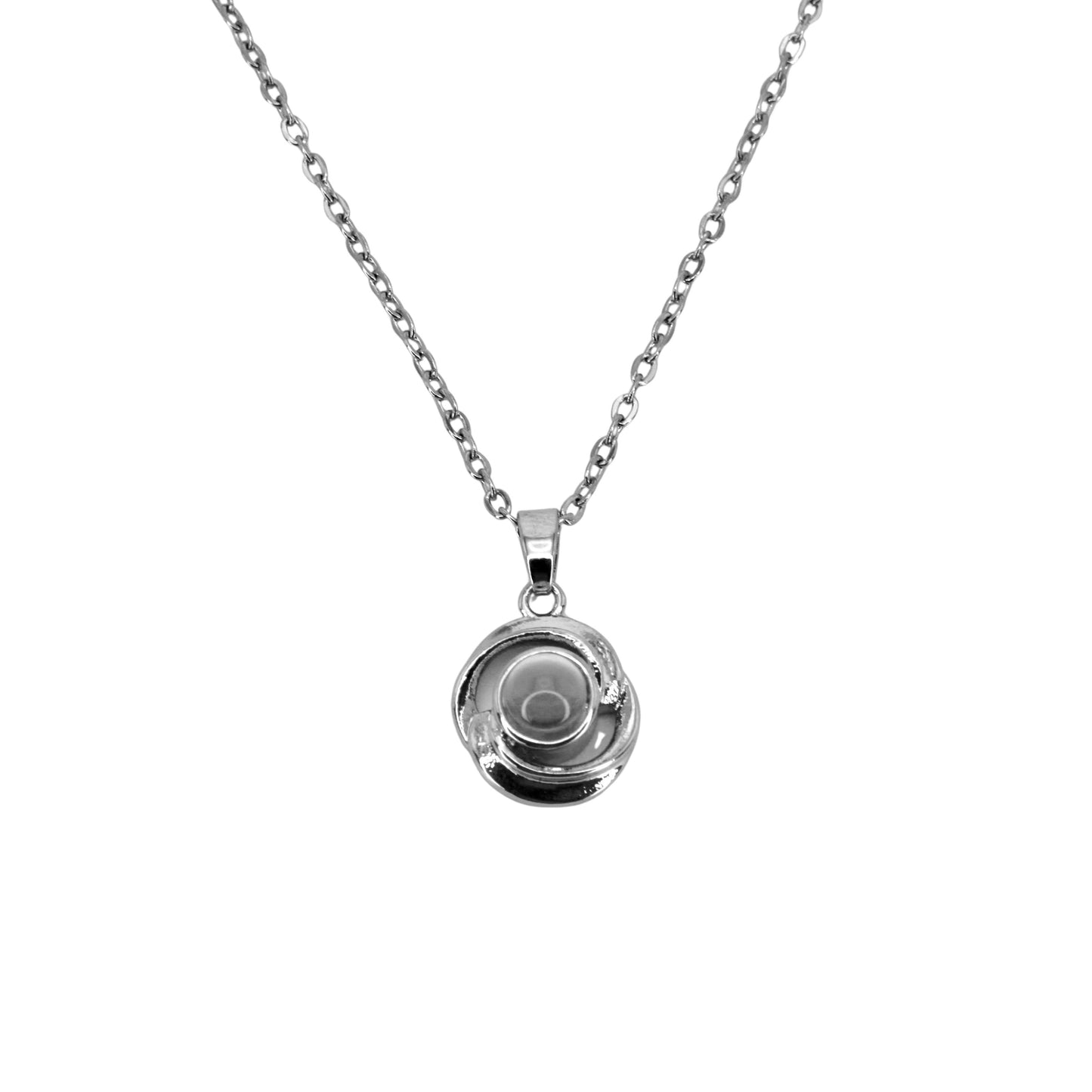 Collier à projection avec pendentif tourbillon