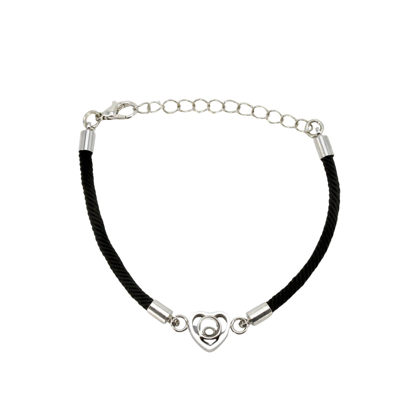 Bracelet spécial de projection de cœur en corde