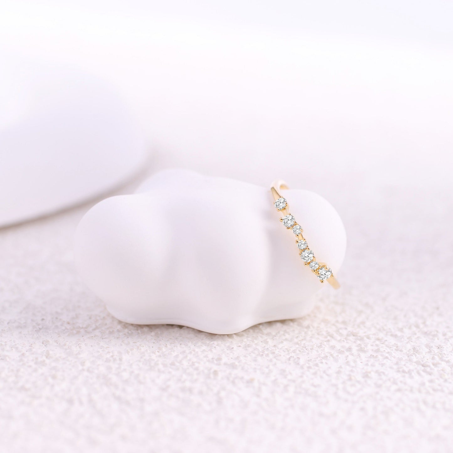 Bague en diamant scintillant