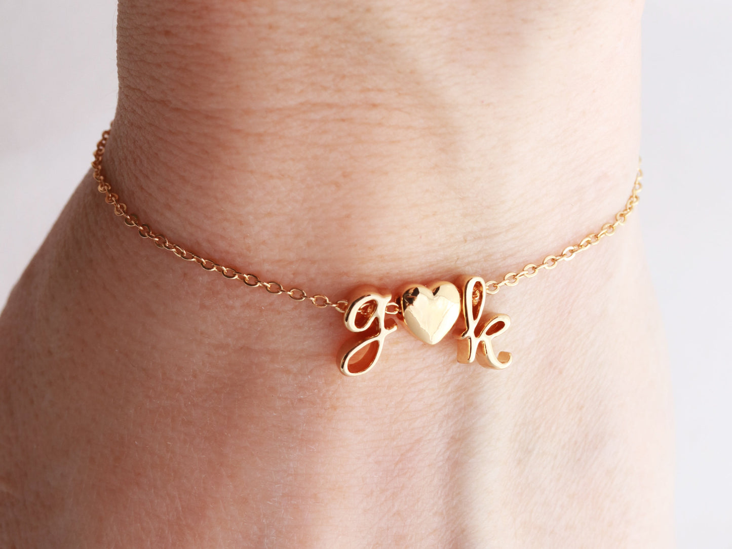 Bracelet triple cursif