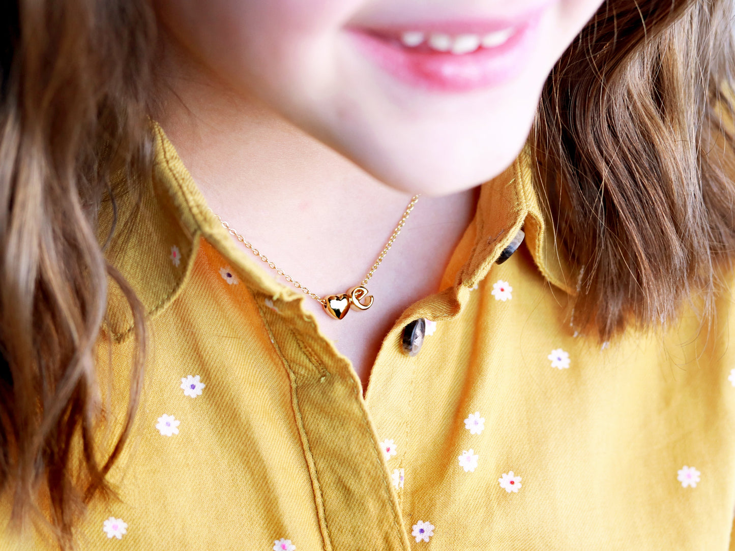 Collier Initiale pour Enfant