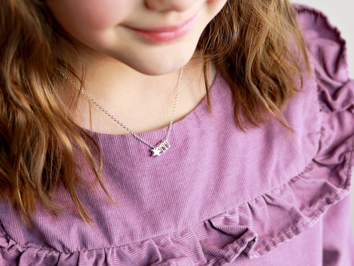 Collier Initiale pour Enfant