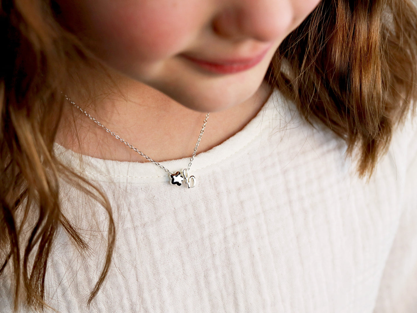 Collier Initiale pour Enfant