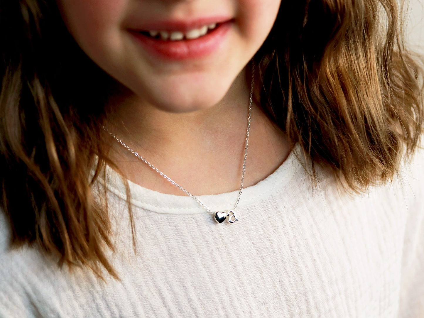 Collier Initiale pour Enfant