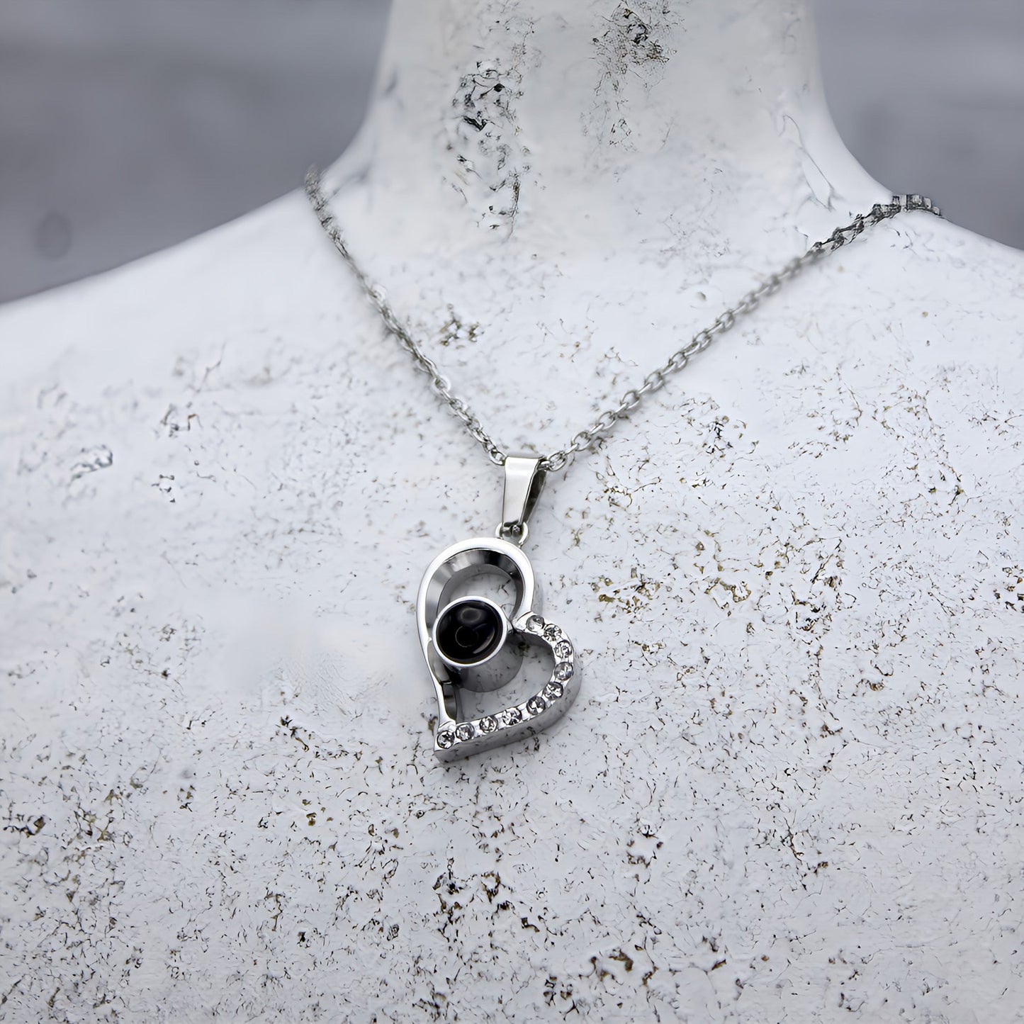 Collier de projection Je t'aime