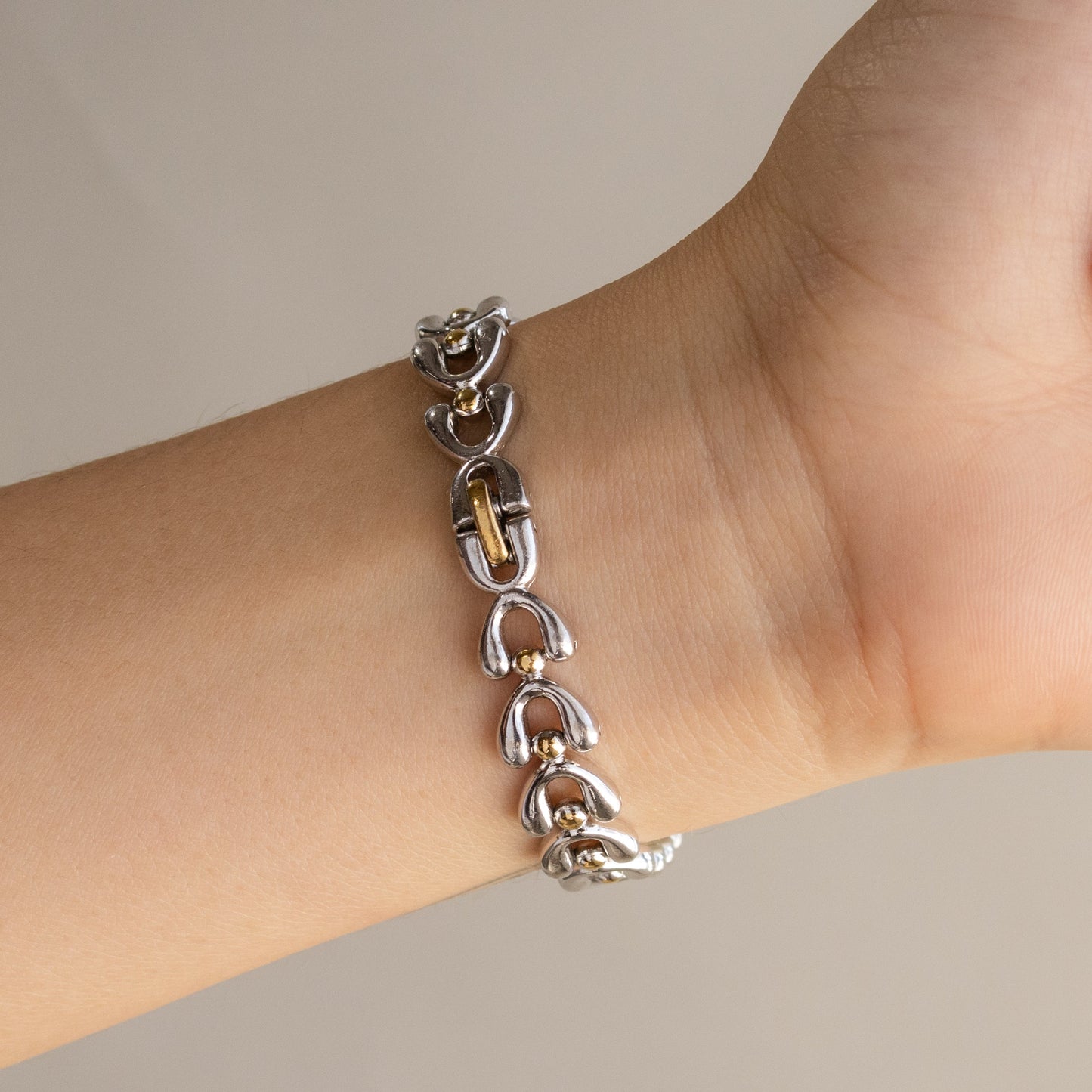 Montre vintage Citizen Chere Round bicolore