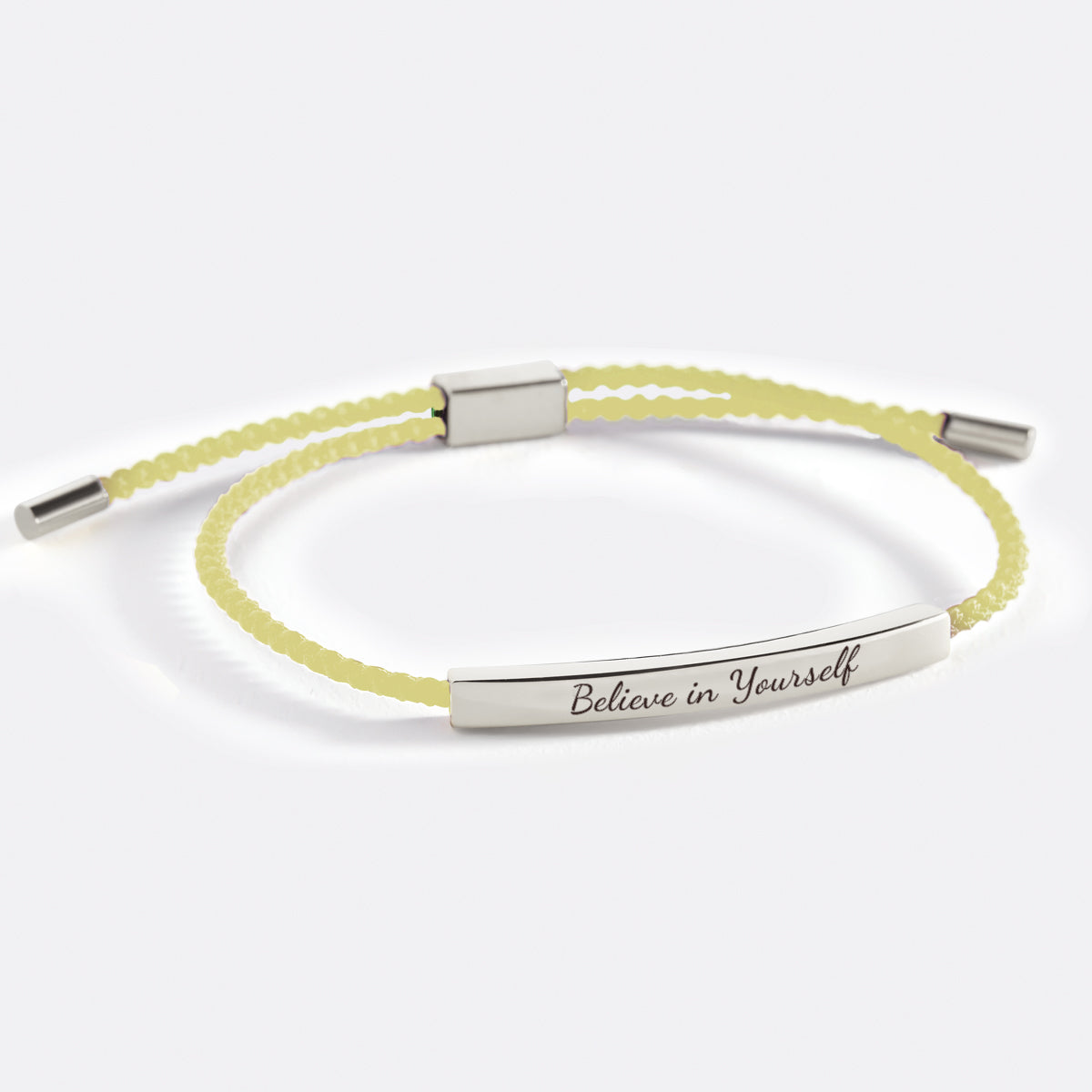 Glaube an dich selbst Inspirierendes Armband