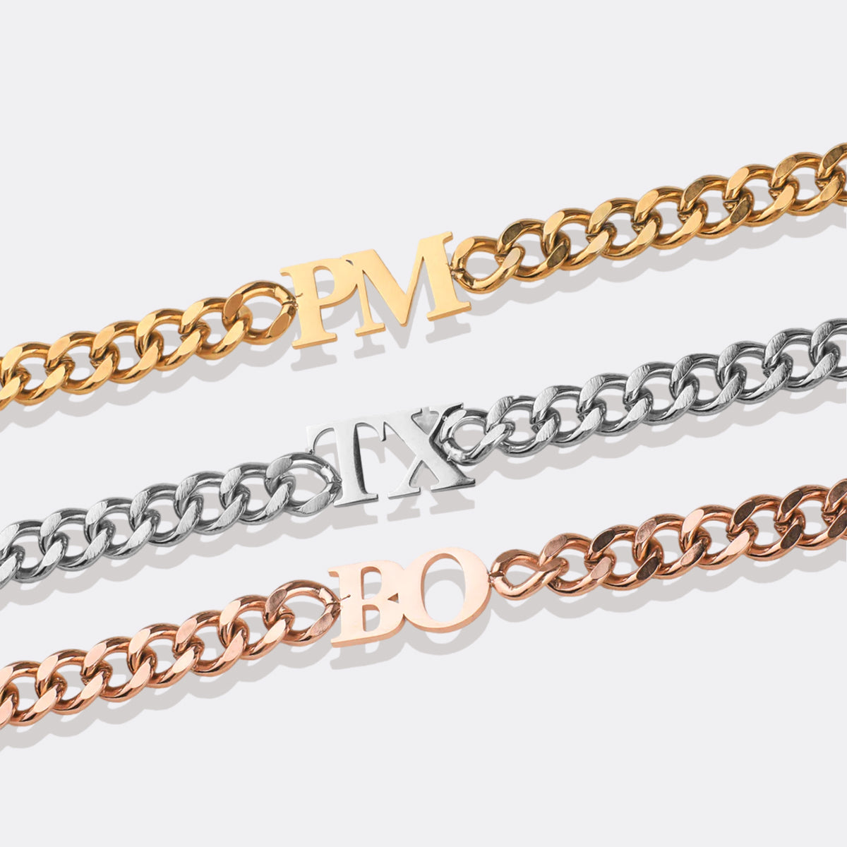 Collier ras du cou initial