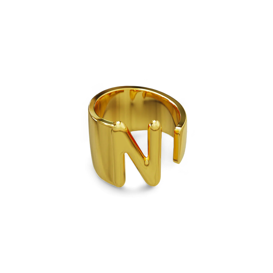 Initial Monogram Ring