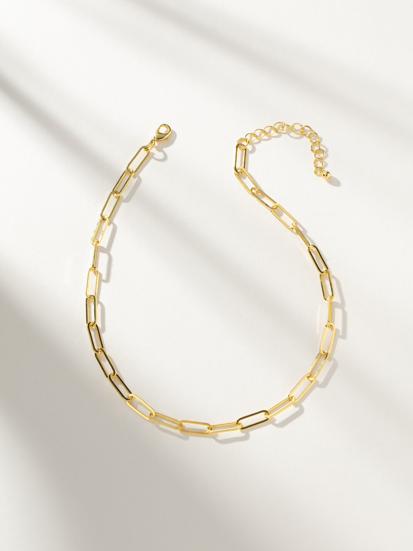 Collier fin à maillons