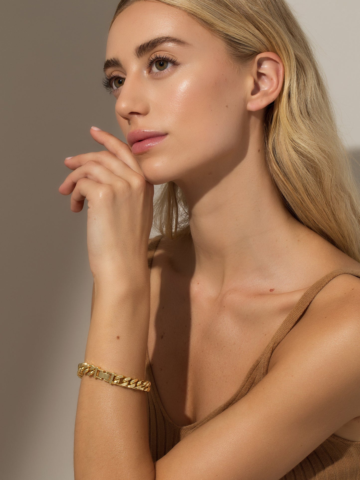 Bracelet chaîne première impression