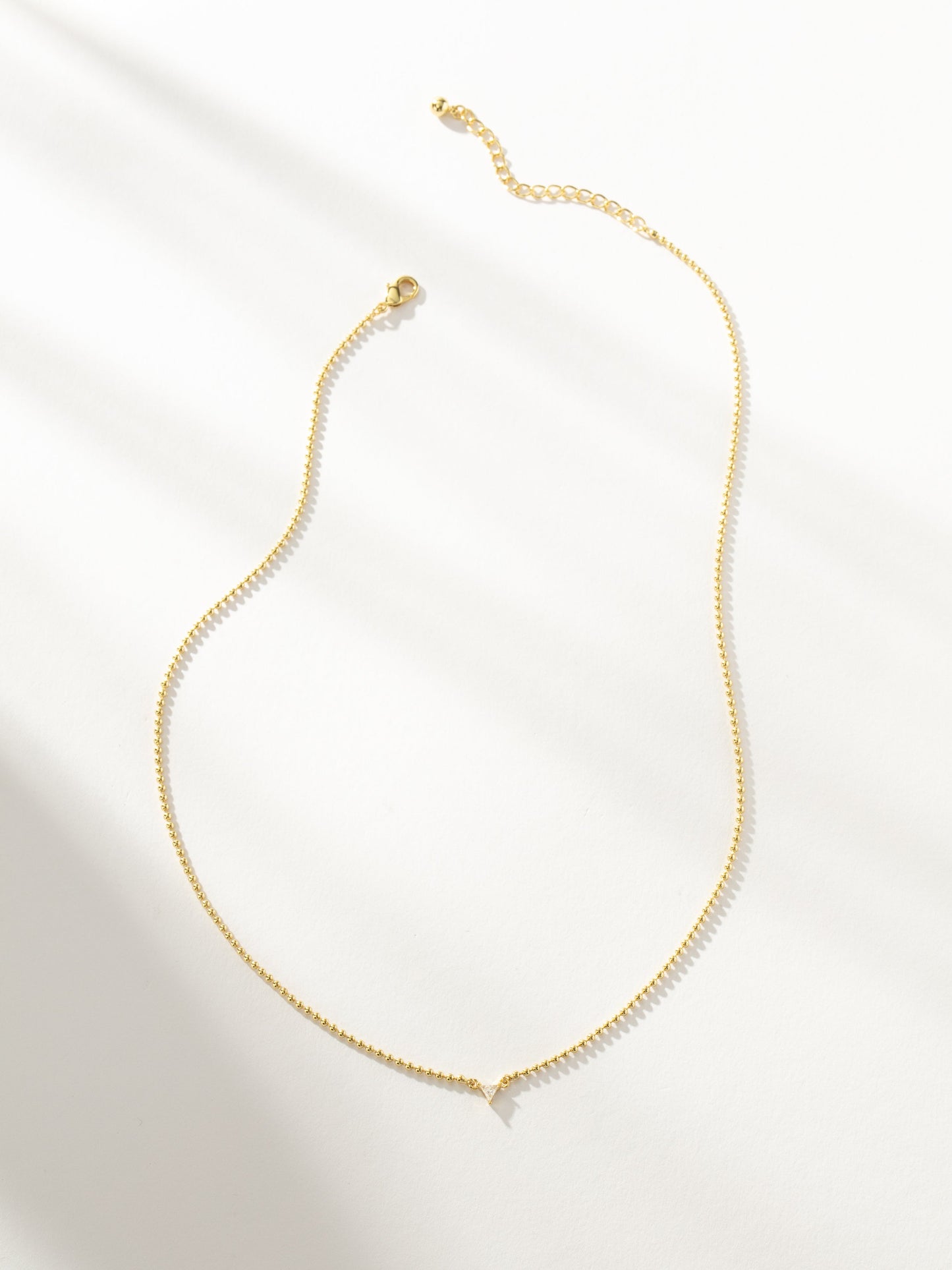 Collier Triangle Amoureux