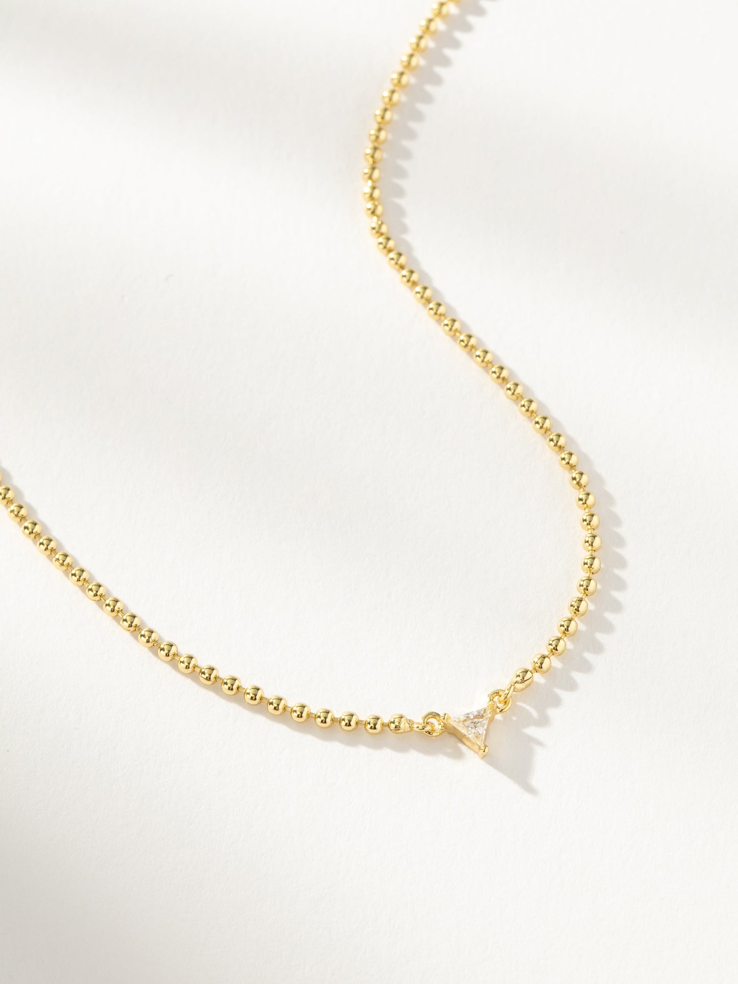 Collier Triangle Amoureux