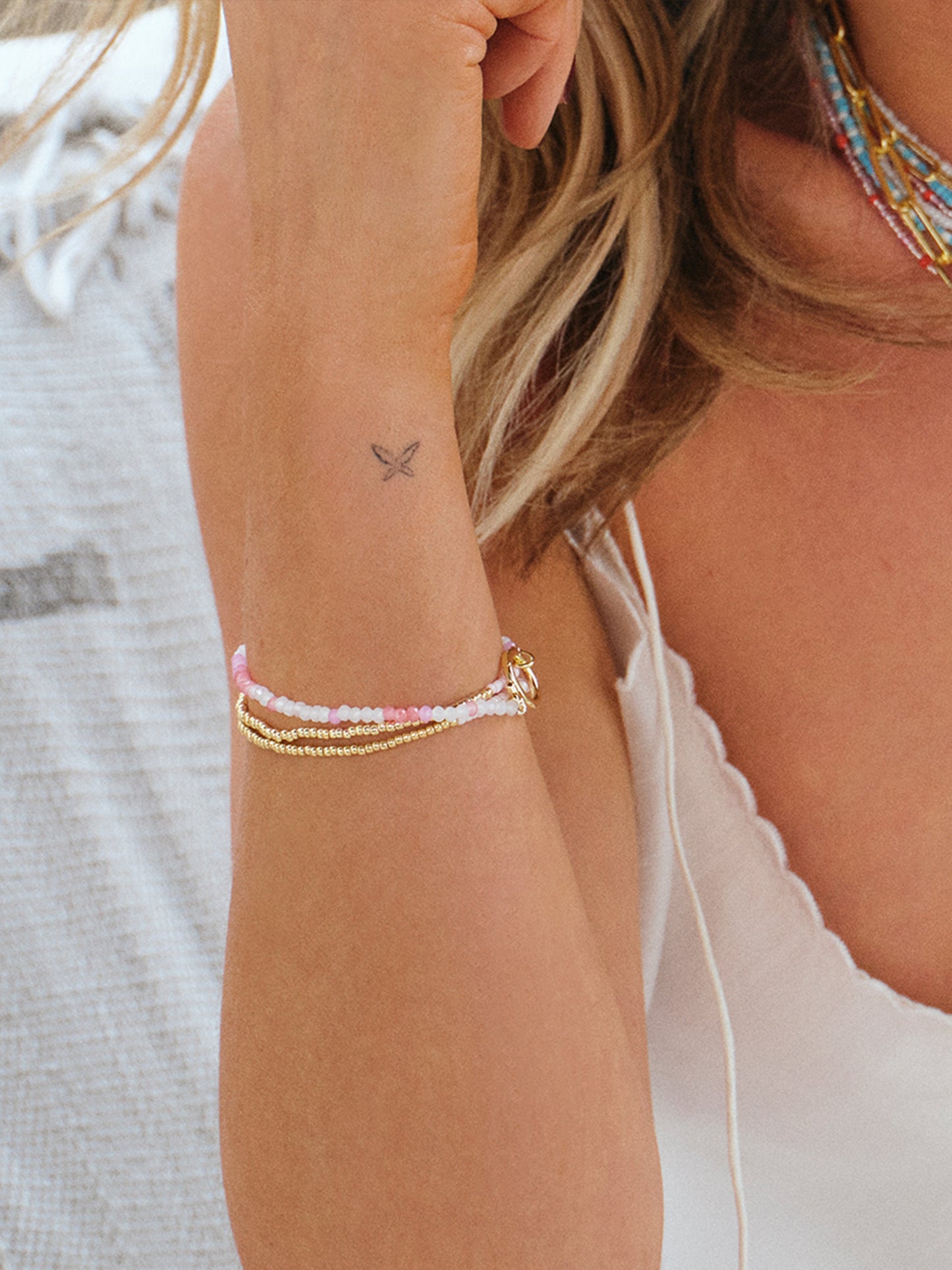 Bracelet de perles côtières
