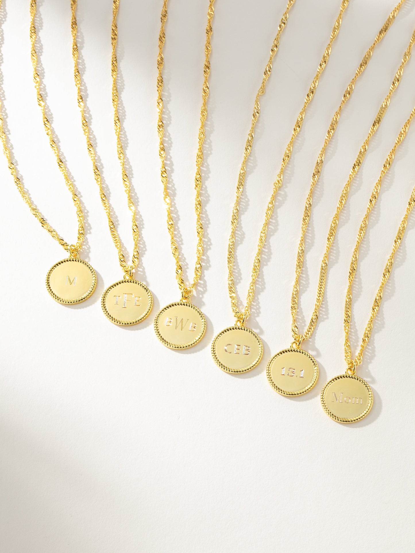 Collier pendentif cercle