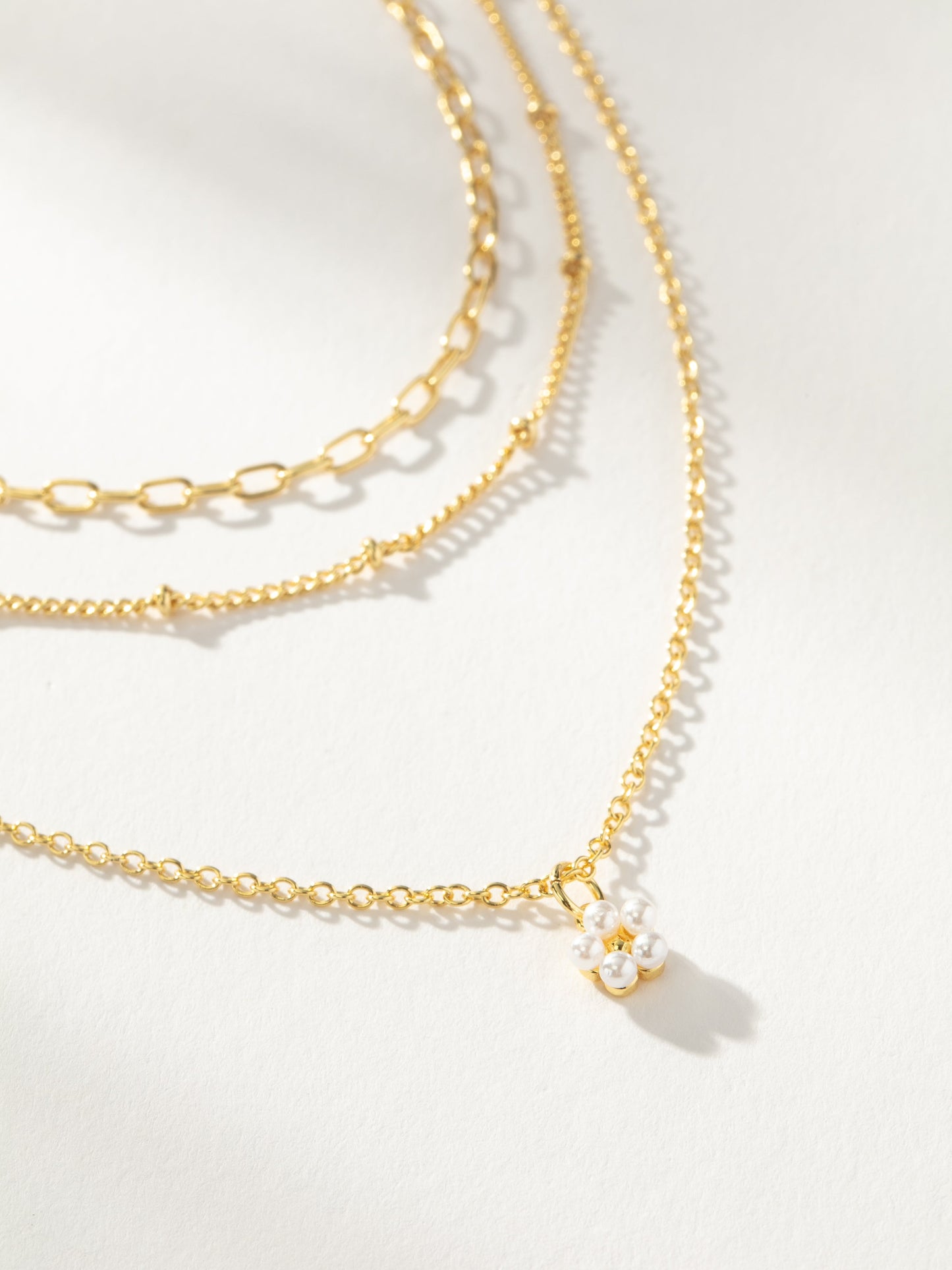 Collier pendentif fleur