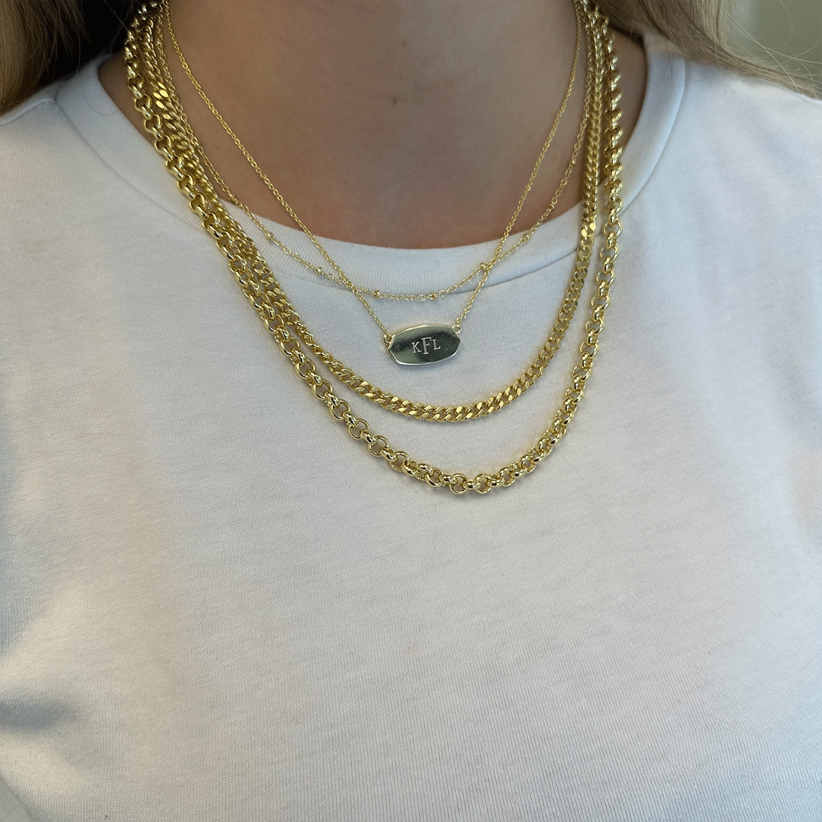 Collier pendentif intemporel