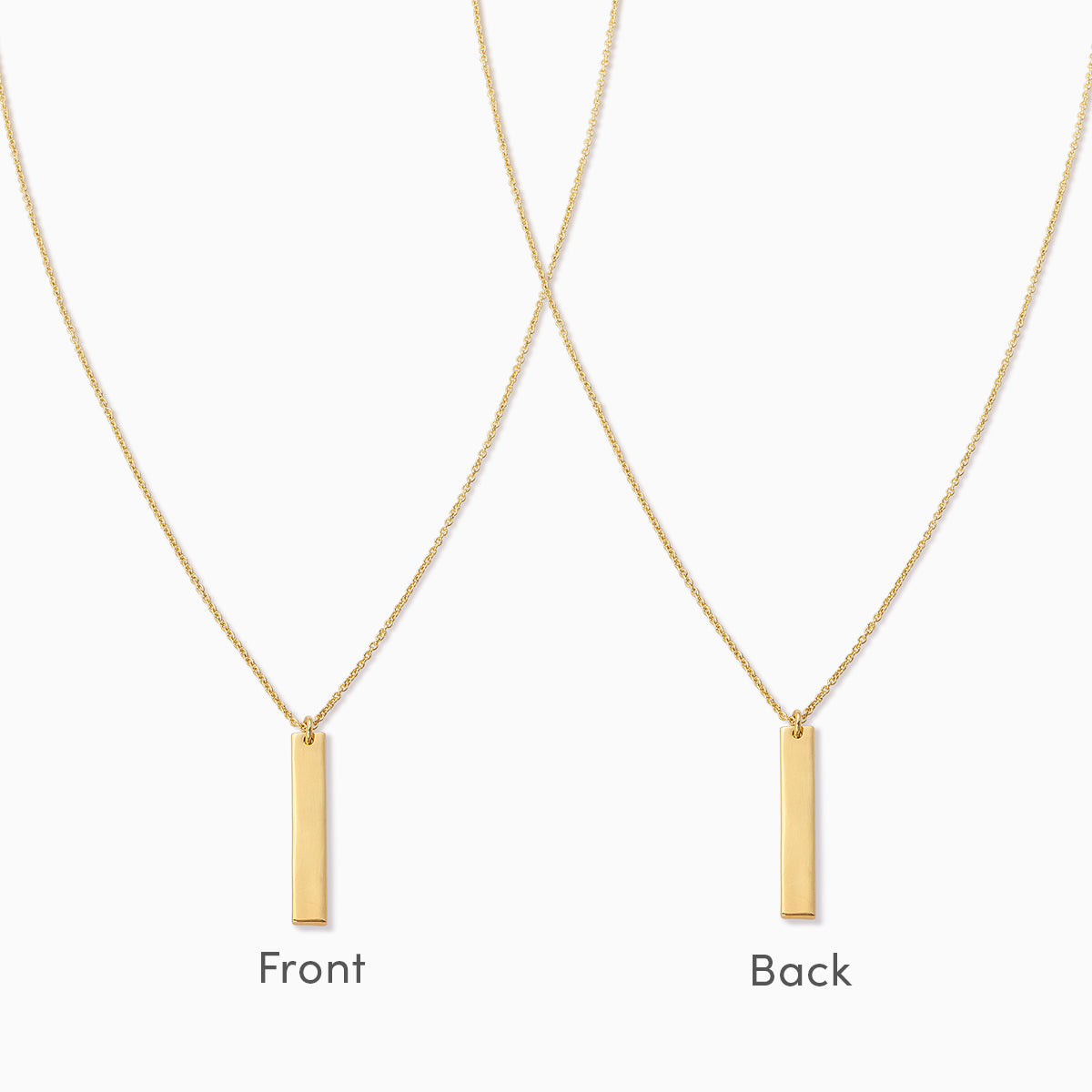 Collier à barre verticale